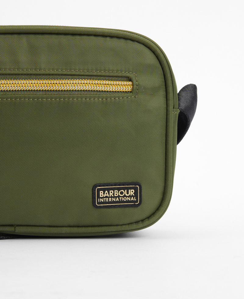 An image of the Barbour International Qualify Micro Crossbody