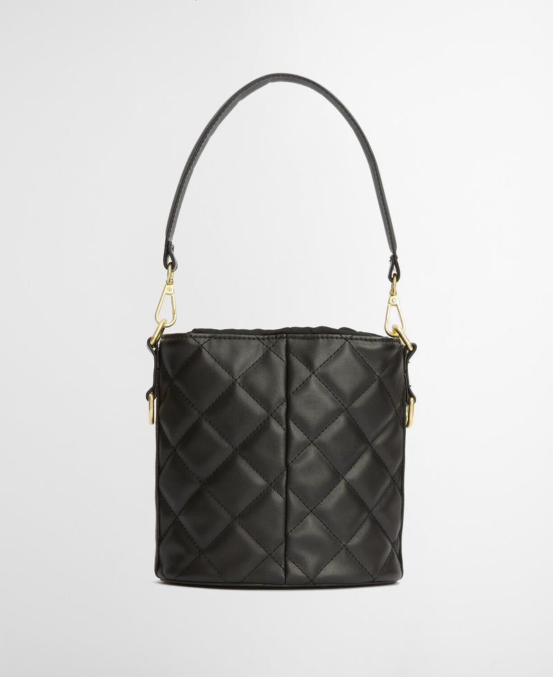 An image of the Barbour International Mini Bucket Bag