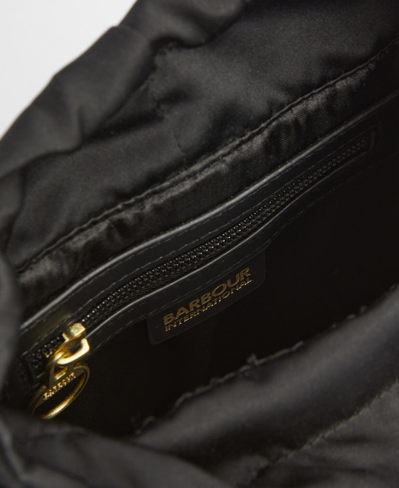 An image of the Barbour International Mini Bucket Bag