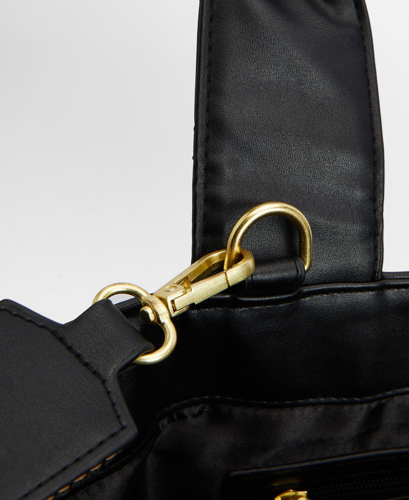 An image of the Barbour International Battersea Tote Bag in Black.