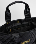 An image of the Barbour International Battersea Tote Bag in Black.