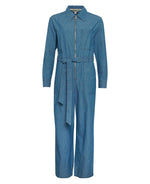 An image of the Barbour Emmie Jumpsuit in Chambray.