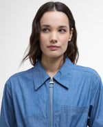 An image of the Barbour Emmie Jumpsuit in Chambray.