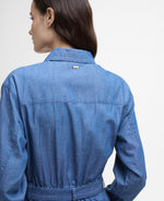 An image of the Barbour Emmie Jumpsuit in Chambray.