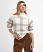 An image of the Barbour Deanna Knit Jumper in Winter.