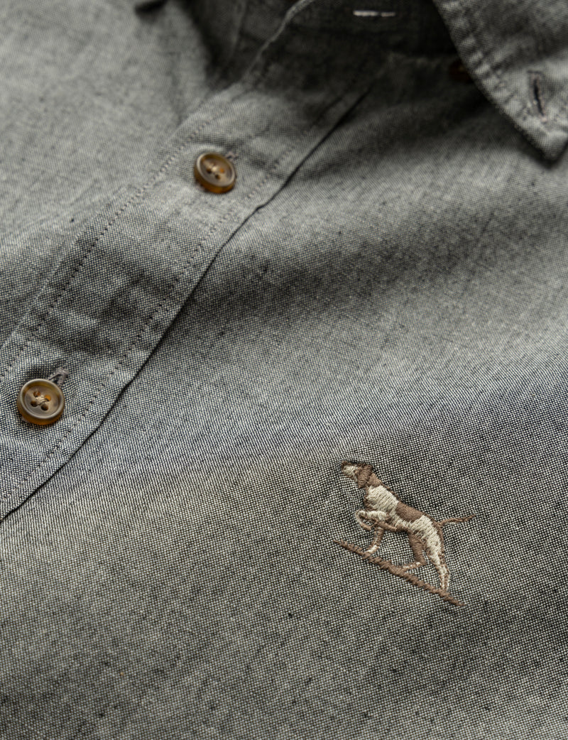 An image of the Rodd & Gunn Kirklands Shirt in Ash.