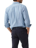 An image of the Rodd & Gunn Kirklands Shirt in Chambray.