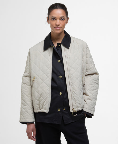 An image of the Barbour Emlyn Quilted Jacket in