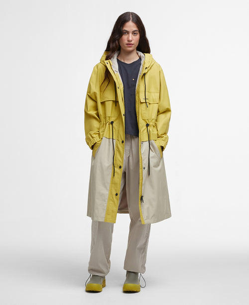 An image of the Barbour Evie Showerproof Parka in