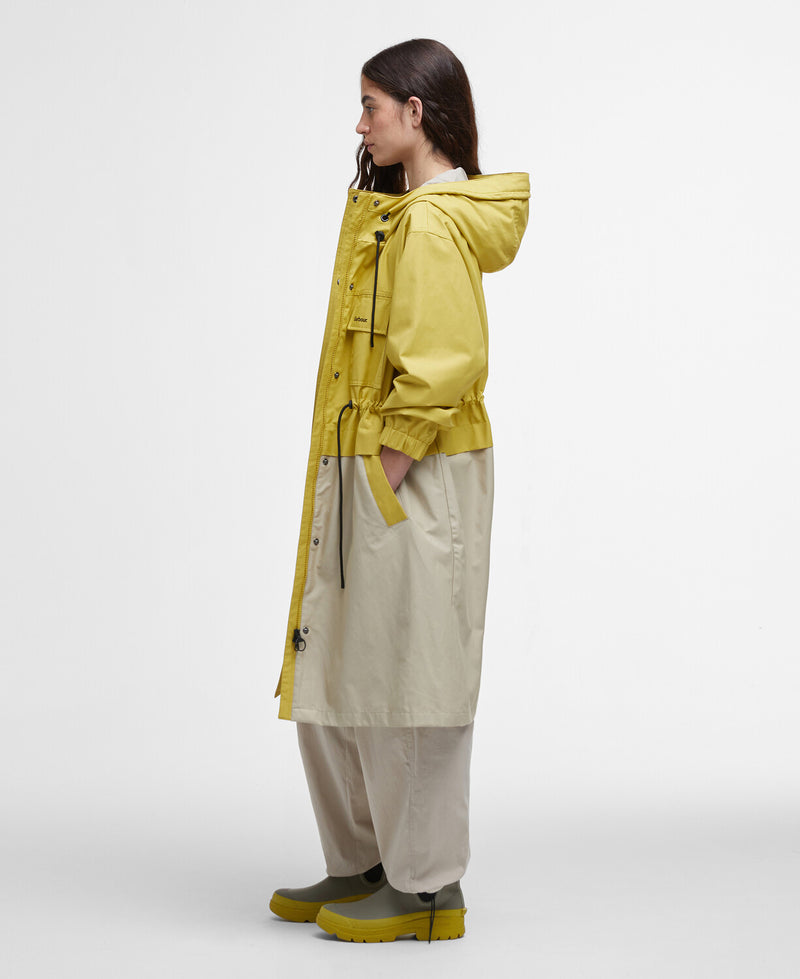 An image of the Barbour Evie Showerproof Parka in