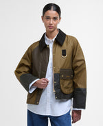 An image of the Barbour Alma Waxed Jacket in