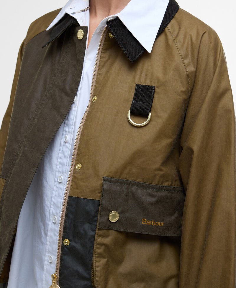 An image of the Barbour Alma Waxed Jacket in