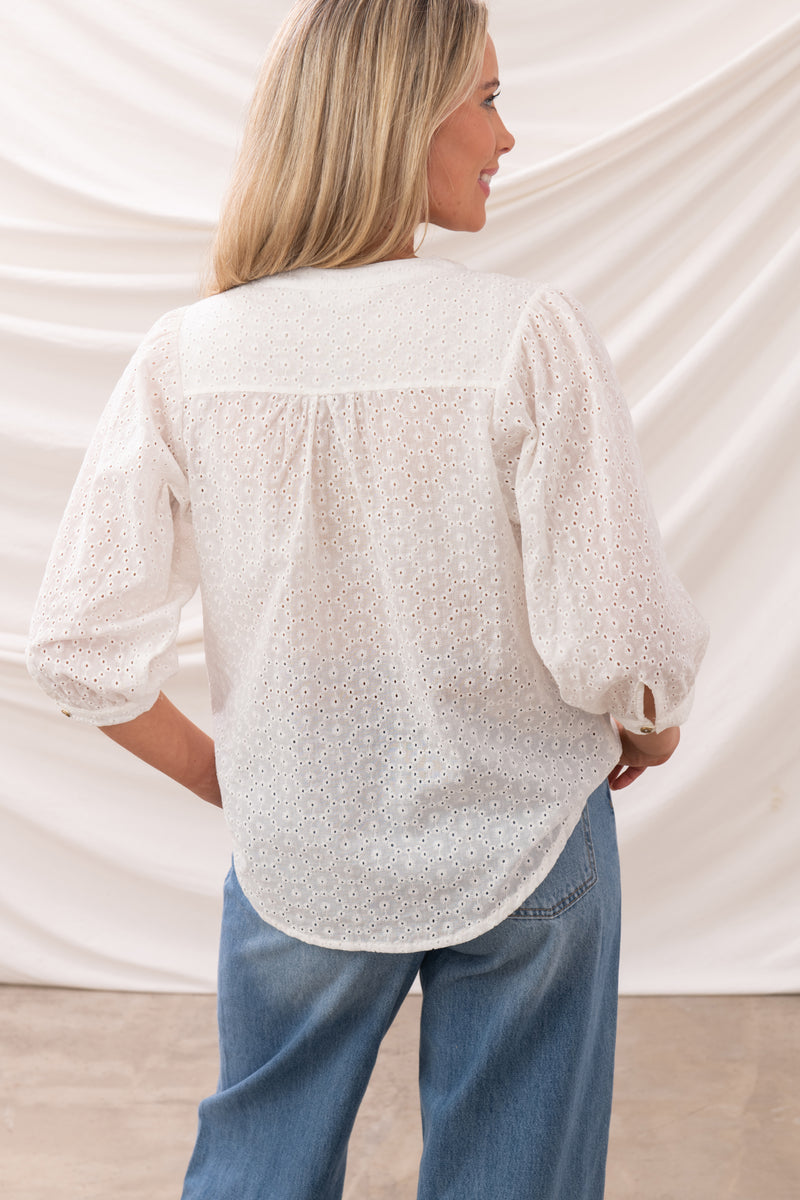 An image of the Lighthouse Lola Blouse