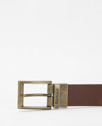 Barbour Tartan Leather Belt