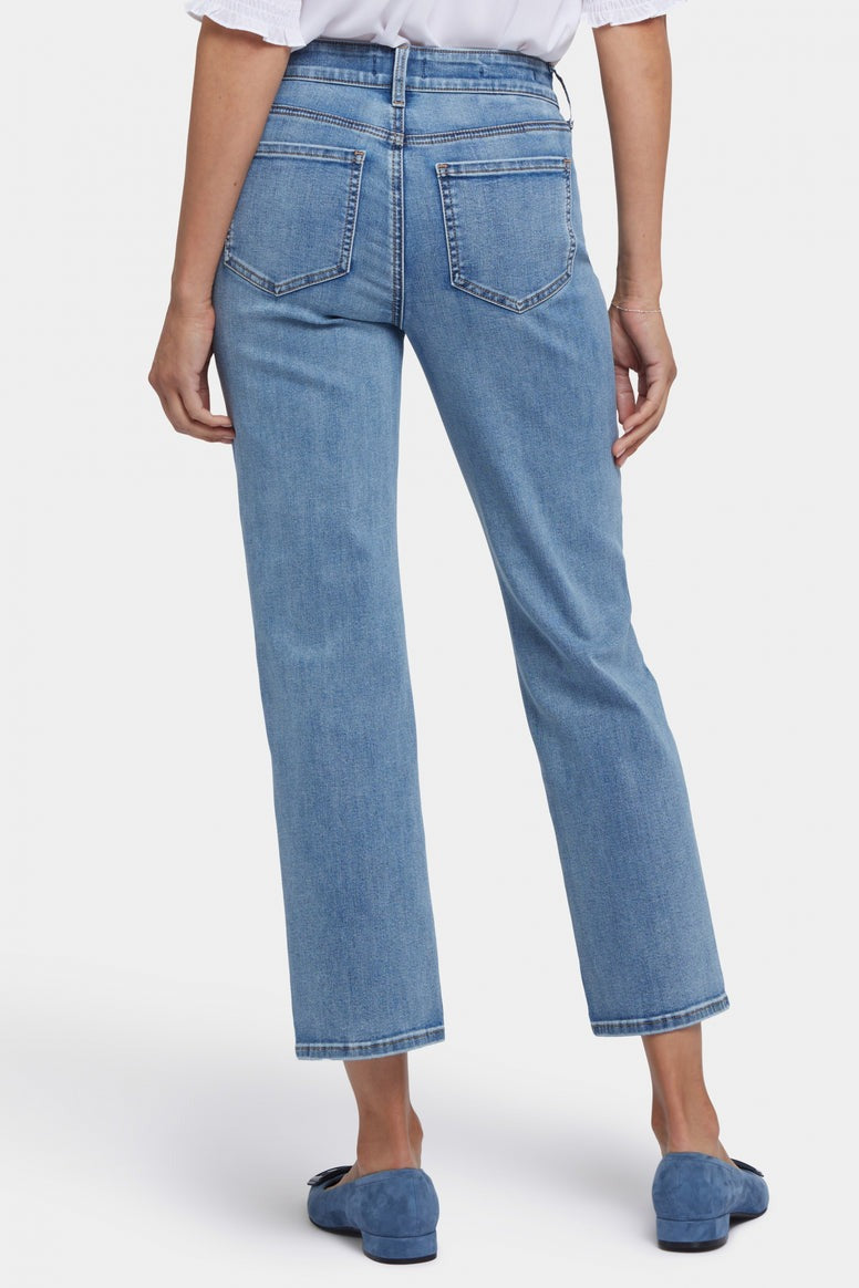 An image of the NYDJ Marilyn Straight Ankle Jeans