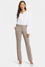 An image of the NYDJ Classic Trousers in Saddlewood.