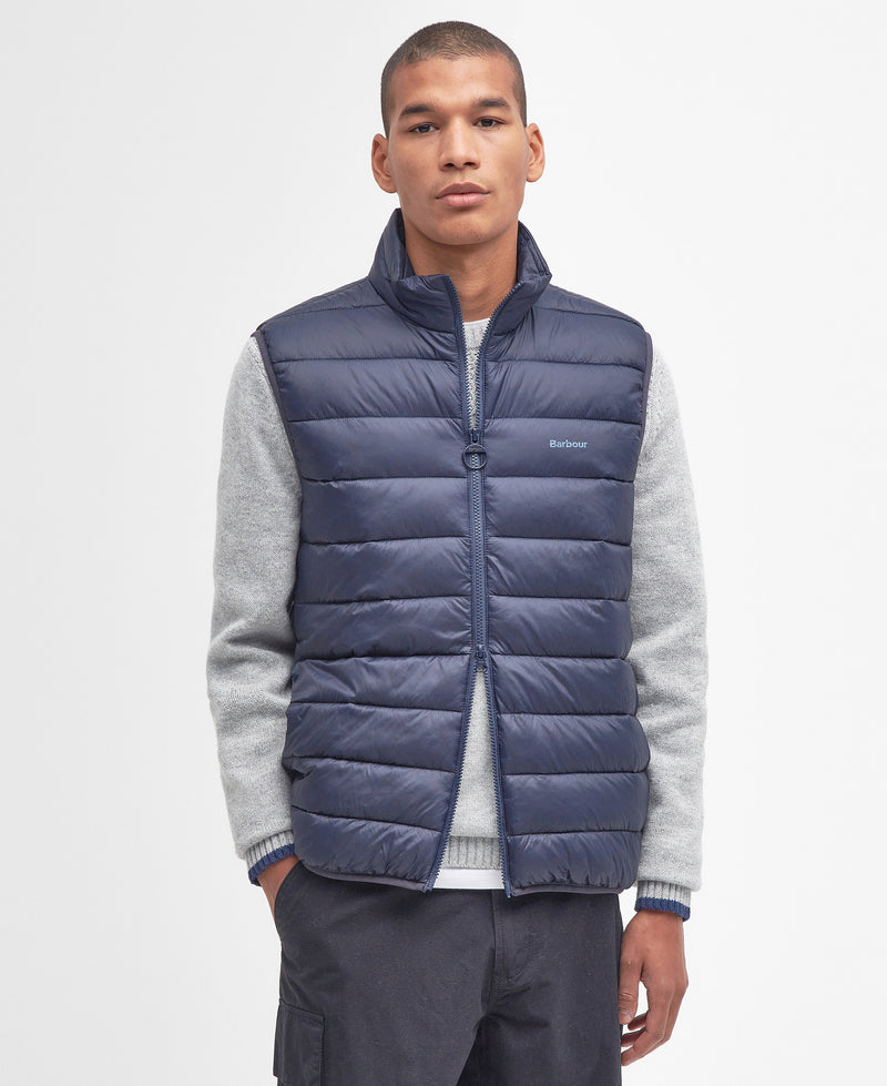 An image of the Barbour Bretby Gilet in Navy.