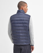 An image of the Barbour Bretby Gilet in Navy.