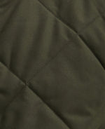 An image of the Barbour Hybrid Gilet in Olive.