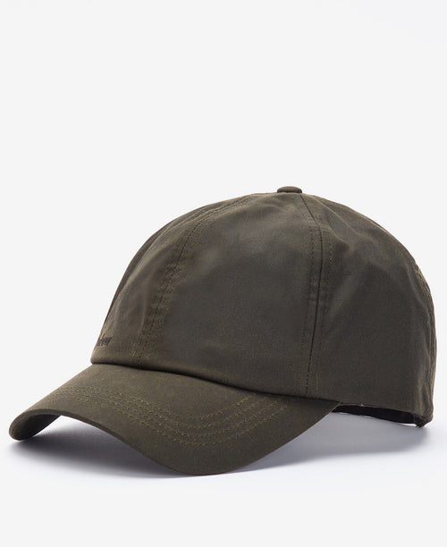 An image of the Barbour Wax Cap in Olive.