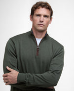 An image of the Barbour Bayfield Half Zip Jumper