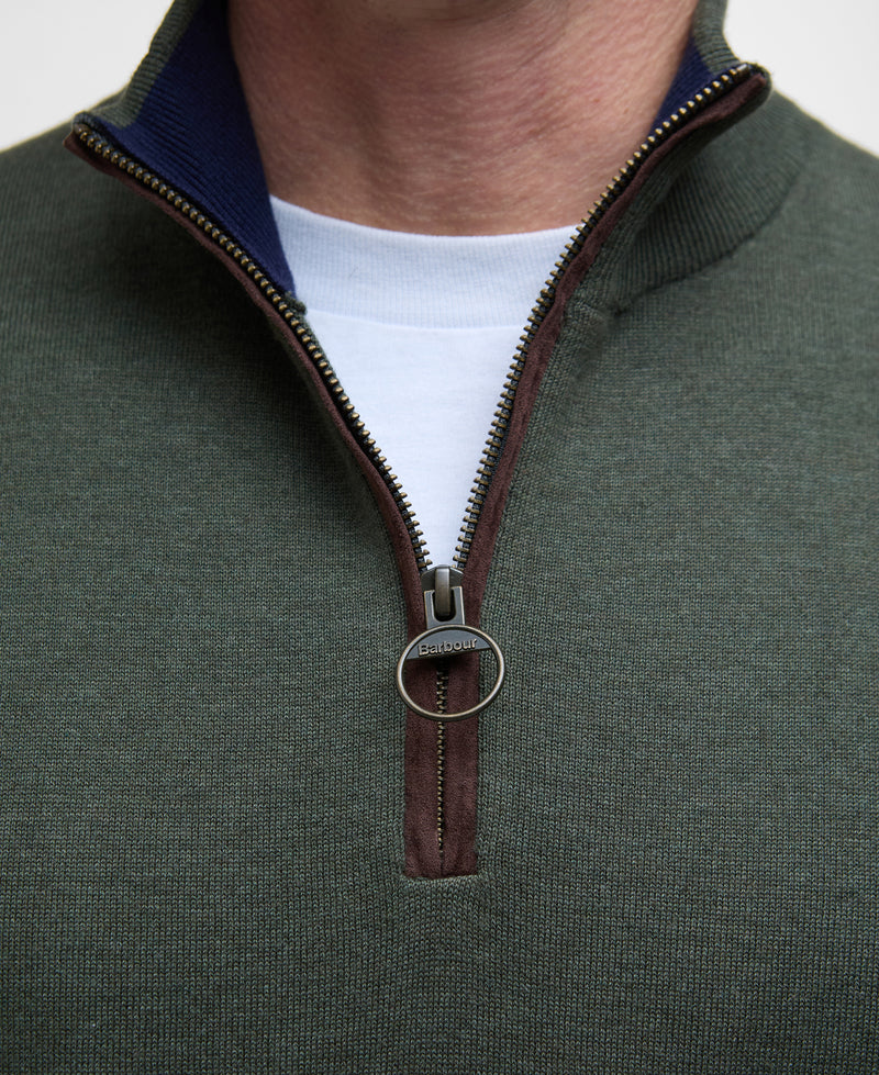 An image of the Barbour Bayfield Half Zip Jumper