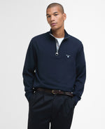 An image of the Barbour Lingwood Half Zip Sweater