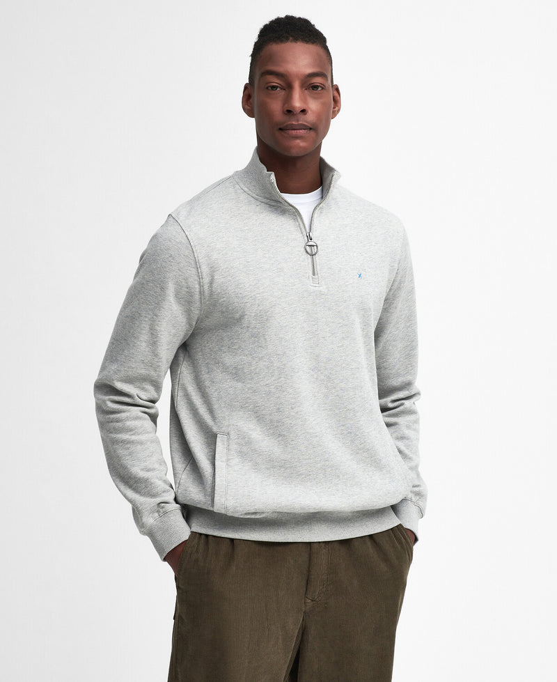 An image of the Barbour Beckhill Half Zip Sweatshirt