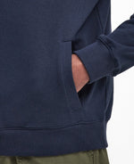 An image of the Barbour Beckhill Half Zip Sweatshirt