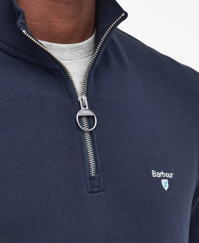 An image of the Barbour Beckhill Half Zip Sweatshirt