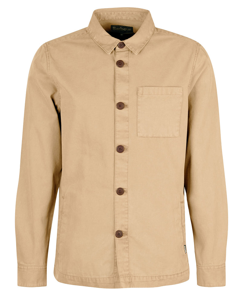 An image of the Barbour Washed Overshirt