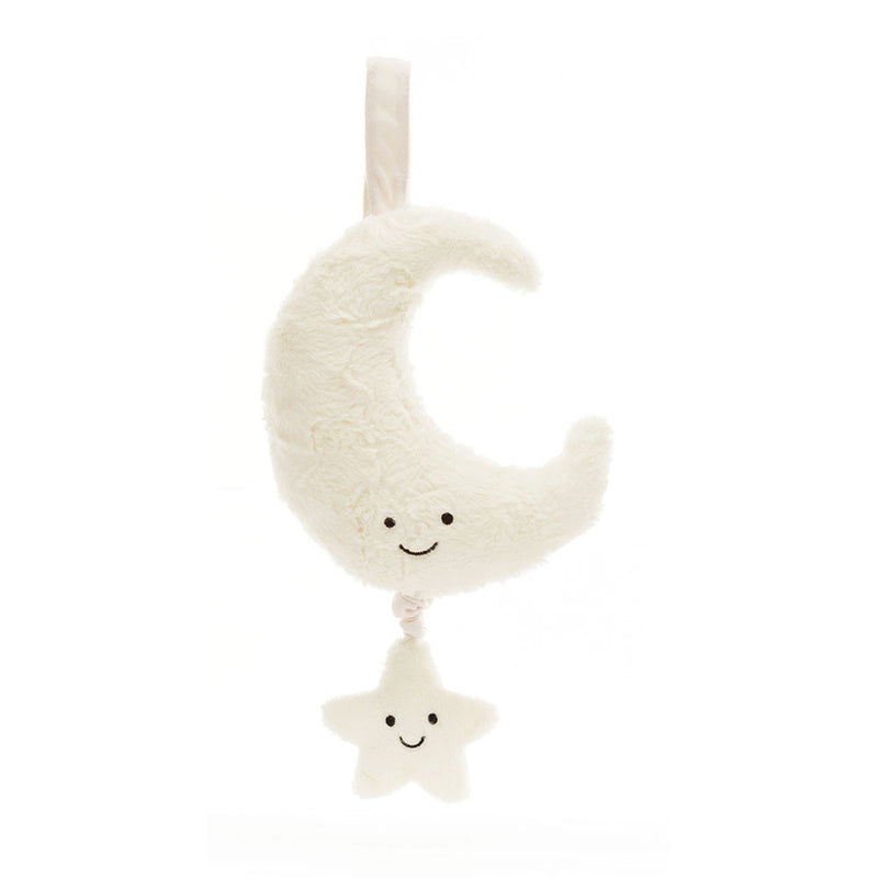 An image of the Jellycat Jellycat Amuseables Moon Musical Pull