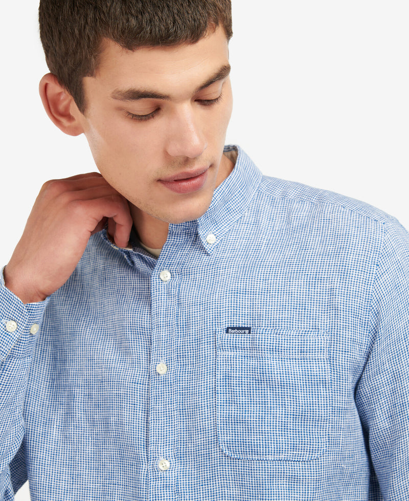 An image of the Barbour Linton Shirt