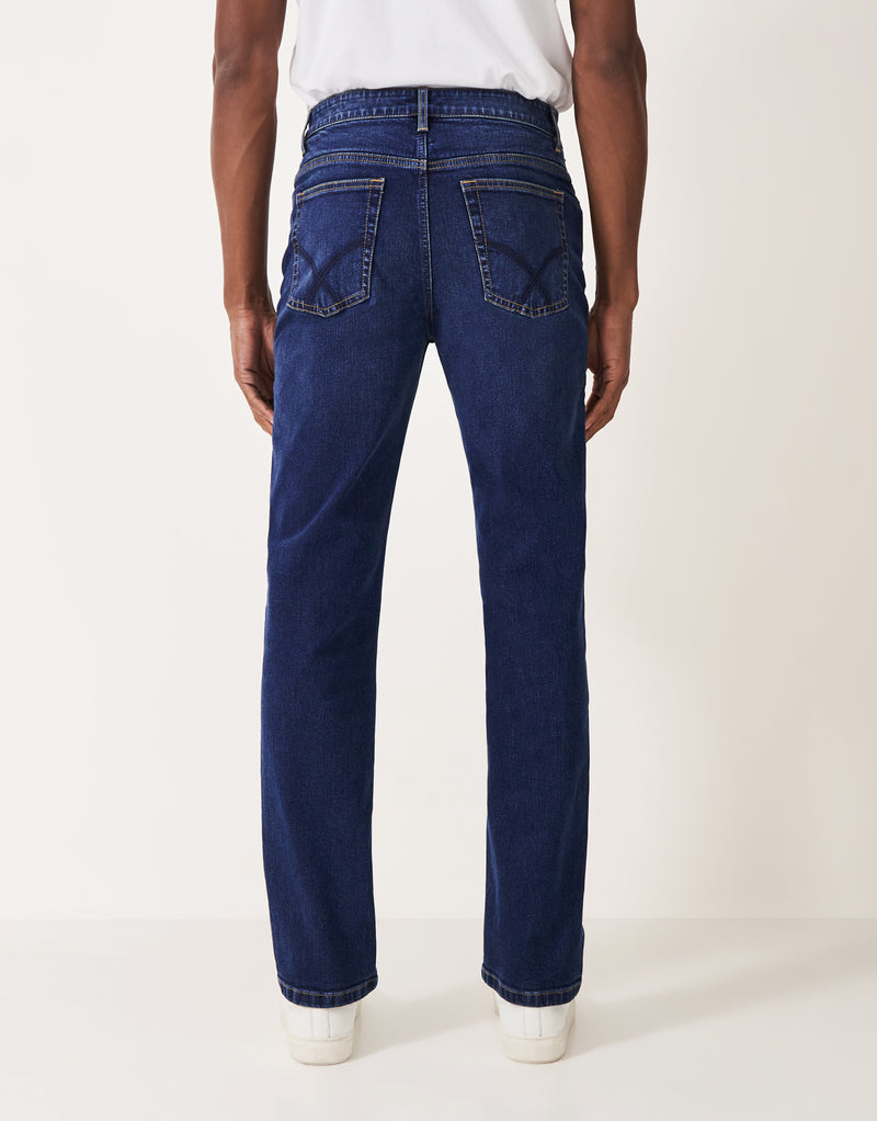 An image of the Crew Clothing Parker Straight Jeans