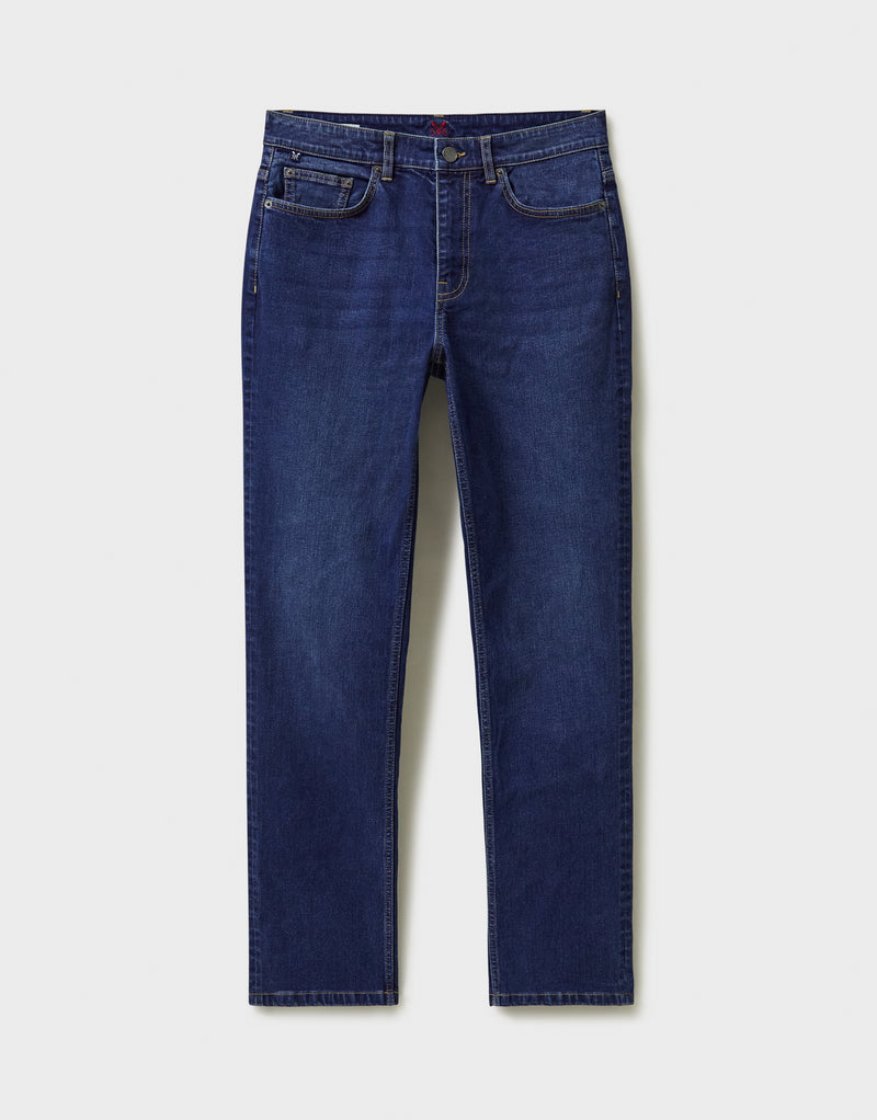 An image of the Crew Clothing Parker Straight Jeans