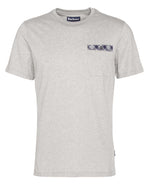 An image of the Barbour Durness Pocket T-Shirt in Grey.