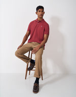 An image of the Crew Clothing Classic Pique Polo