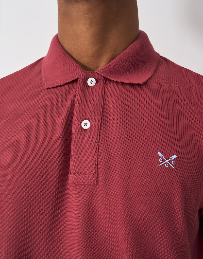 An image of the Crew Clothing Classic Pique Polo