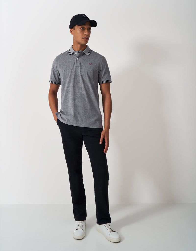 An image of the Crew Clothing Oxford Polo