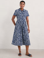 An image of the Seasalt Mainland Dress in Meadow Harebells Maritime.