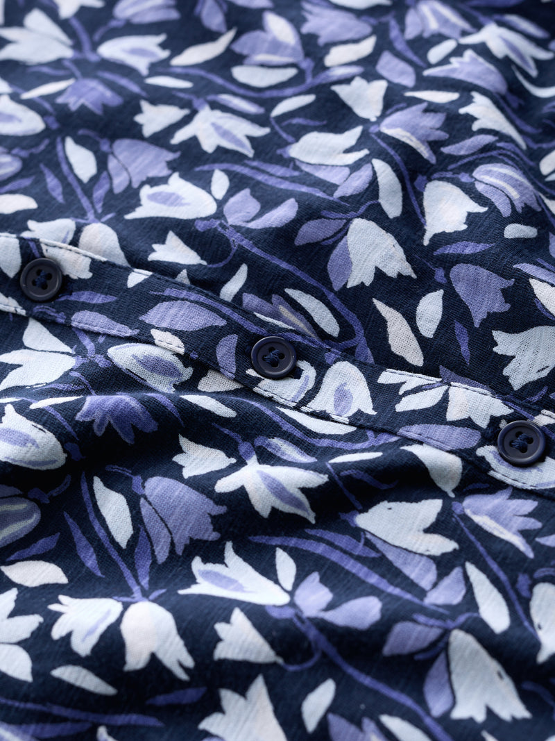 An image of the Seasalt Mainland Dress in Meadow Harebells Maritime.