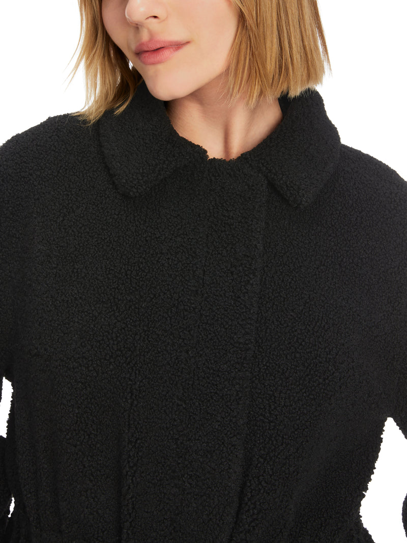 An image of the Marc Cain Coat in Black.