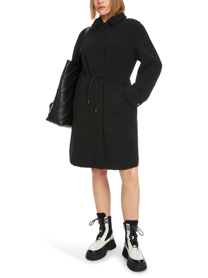 An image of the Marc Cain Coat in Black.