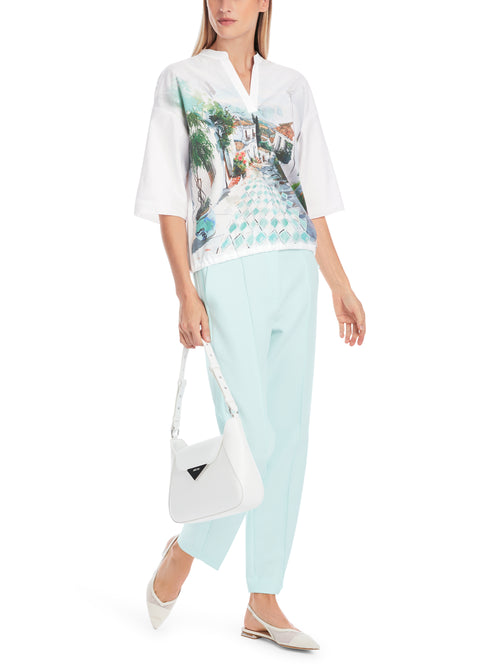 An image of the Marc Cain Andalusian Breeze Print Blouse