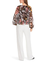 An image of the Marc Cain Butterfly Print Blouse