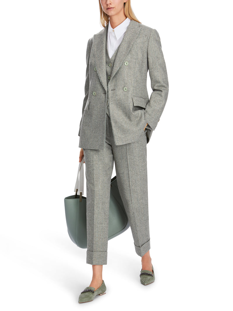 An image of the Marc Cain Blazer in Frozen Sage.