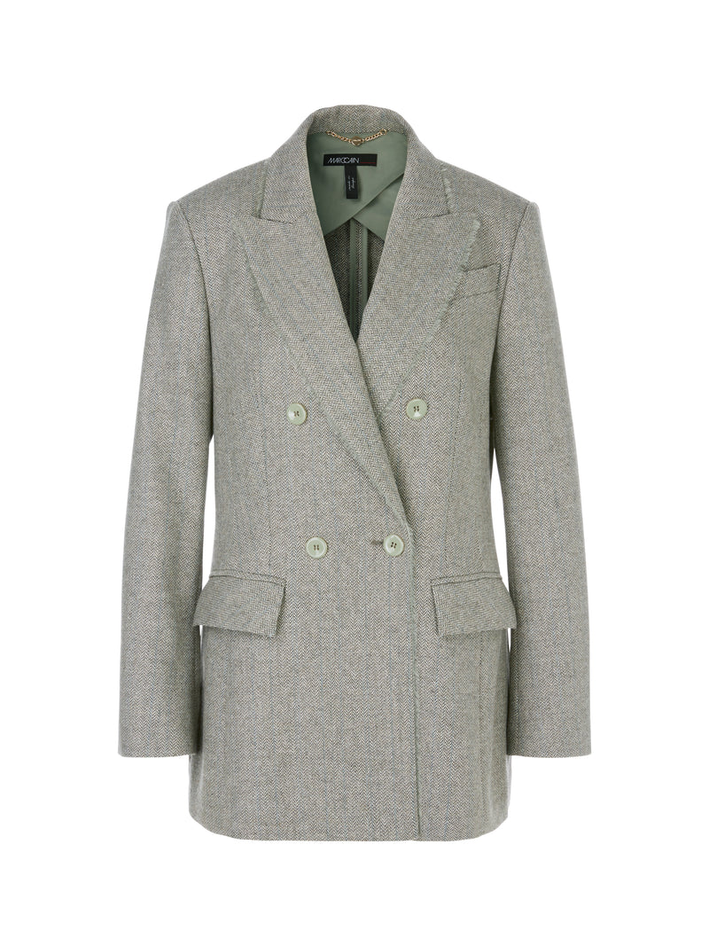 An image of the Marc Cain Blazer in Frozen Sage.