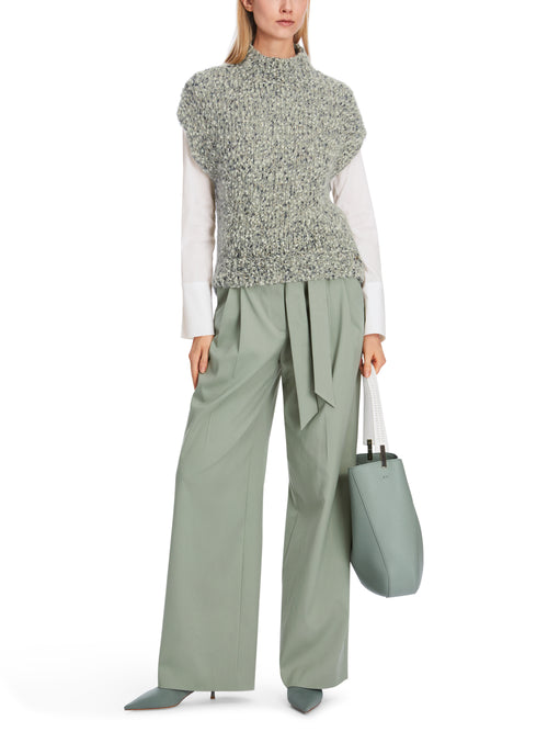 An image of the Marc Cain Pullover Sweater in Frozen Sage.