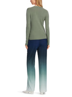 An image of the Marc Cain Rethink Together Sweater in Frozen Sage.