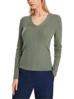 An image of the Marc Cain Rethink Together Sweater in Frozen Sage.